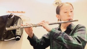 La Priere d'une Vierge　Tekla Badarzewska　#flute #practice