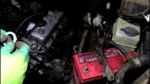 Ремонт двигателя 5K на Toyota Lite Ace 1,5 Тойота Лит Айс 1998 года 4часть