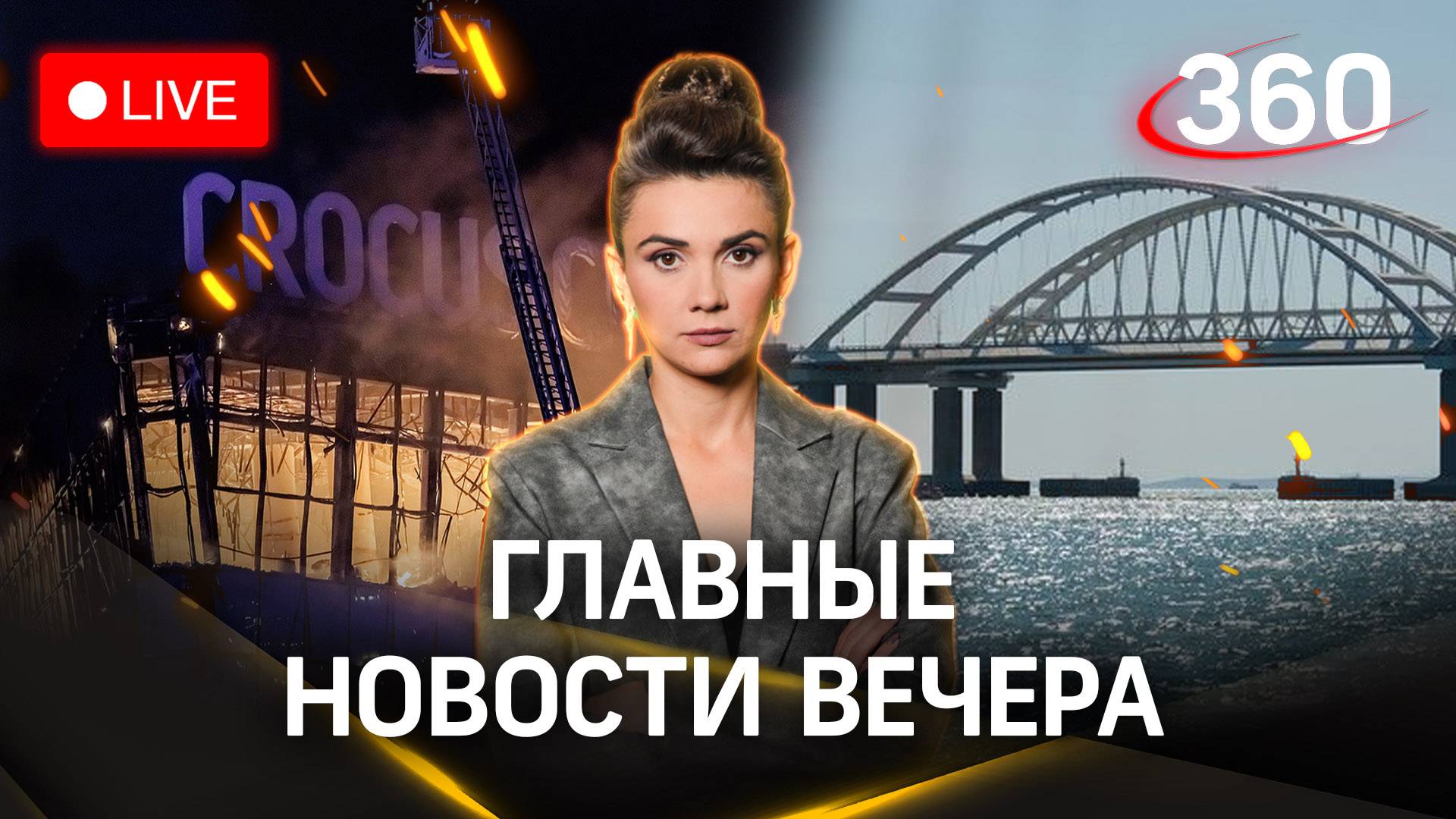 Украина грозит атаковать Крымский мост. Патрушев о США и теракте в «Крокусе». Ураган в Москве. Стрим