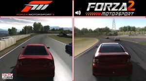 Forza Motorsport 3 vs Forza Motorsport 2 - Vauxhall Monaro VXR Graphics & Sound Comparison