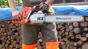 Test new chainsaw Husqvarna 562 XP - Zkouška nové motorové pily Husqvarna 562 XP