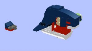 Pufferfish LEGO 31088 MOC Alternate Digital Build