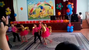 В Стиле диско. Детский сад 18 'Балдырган' Атырау