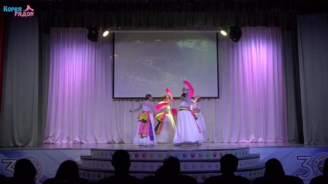 Ариран в современной обработке, ансамбль корейского танца "Ханоль" #соллаль #танецсвеером