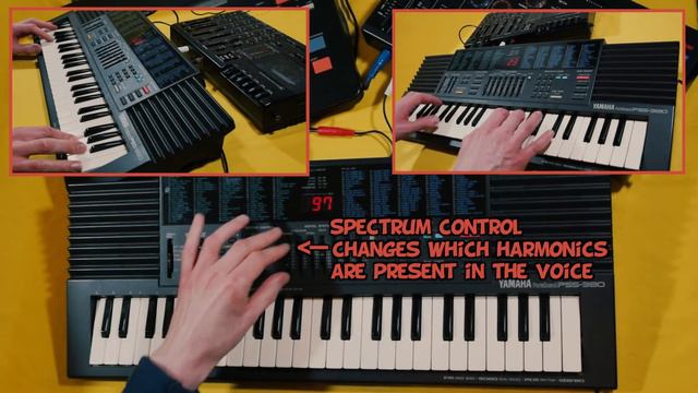 Yamaha PSS-380  RX11 synthjam recorded Straight to Tape