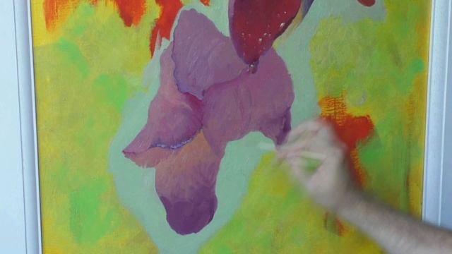 Клапоух Юрий. Давайте напишем ирисы. смотреть онлайн