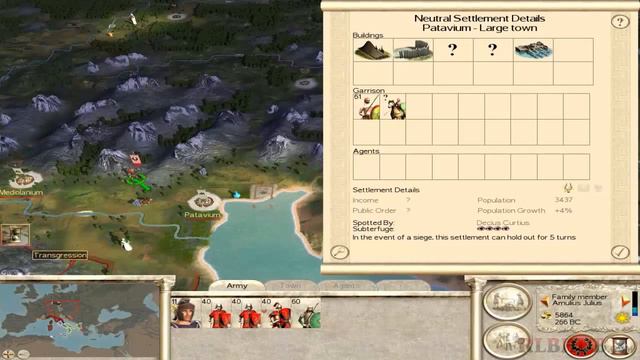 Rome Total War - Ft. Arealkiller - EP.3 WAAAAR!!! смотреть онлайн