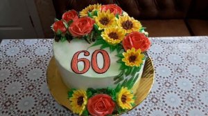 Торты на юбилей 60 лет женщине