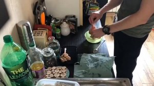 Хамон! С куриной ножки на кухне