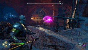 God of War Ragnarek /Сундук Норн Запретные пески (под храмом Эльфов)