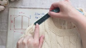 Безрукавка Кучинелли, часть 2. Считаем высоту проймы, скос плеча.