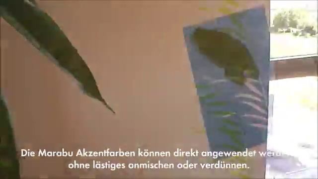 Marabu Anleitungsvideo Wohnt)räume gestalten mit Marabu Colour your dreams