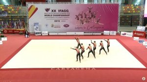 VICTORIA STRELA (RUS) | IFAGG World Championships Junior Cartagena 2019 | FINAL