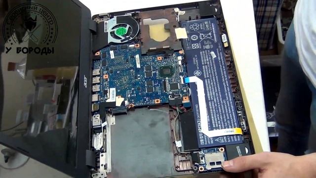 Полная разборка ноутбука Acer смотреть онлайн