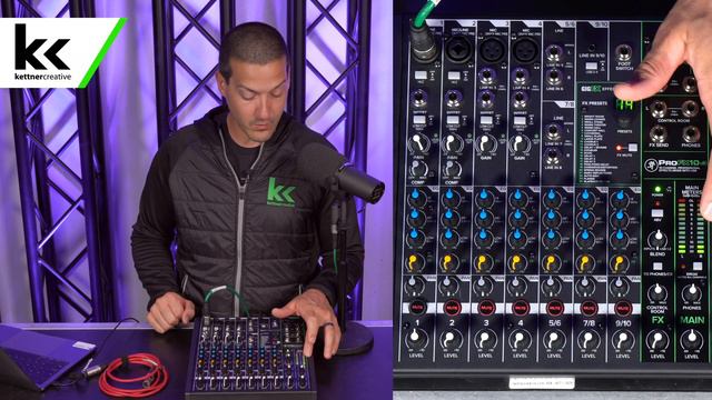 Mackie ProFX10v3 & Shure SM7B смотреть онлайн