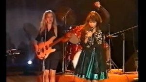 Галина Романова и группа "Комбинация" "Падает снег" г.Альметьевск 1994г.