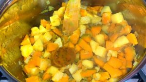 Тыквенный суп - пюре со сливками. Самый вкусный рецепт.