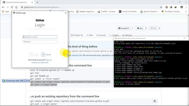 MiniGame03 - P2: Tạo host với trang github.io смотреть онлайн