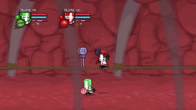 Castle Crashers - прохождение игры - # 1 (COOP) смотреть онлайн