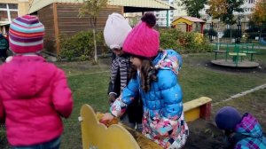 Осенняя прогулка в детском саду