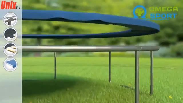 Обзор на Батут Unix Line 6ft, 8ft, 10ft, 12ft, 14ft Inside Blue смотреть онлайн