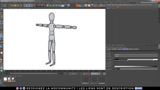Tuto débutant Français Cinema 4D | Faire un Rendu 3D avec un aspect de Dessin | Sketch And Toon смотреть онлайн