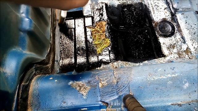 Шевроле Ланос. Шумоизоляция в багажник. смотреть онлайн