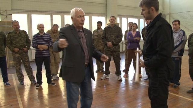 Алексей Алексеевич Кадочников - Работа против удара палкой сверху смотреть онлайн