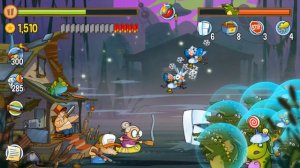 Swamp Attack Episode 7 Level 11 Walkthrough Gameplay - The Nightmare (7-11)