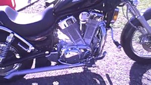 Suzuki Intruder 1400 Custom Straight Pipes