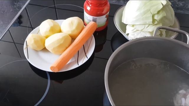 Русский борщ - простой рецепт.