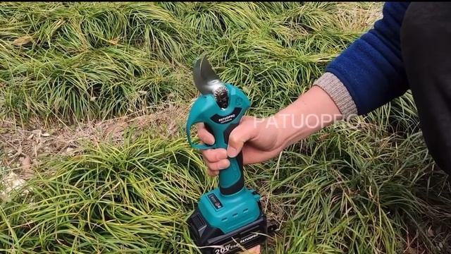 Электрические беспроводные ножницы для обрезки в саду!