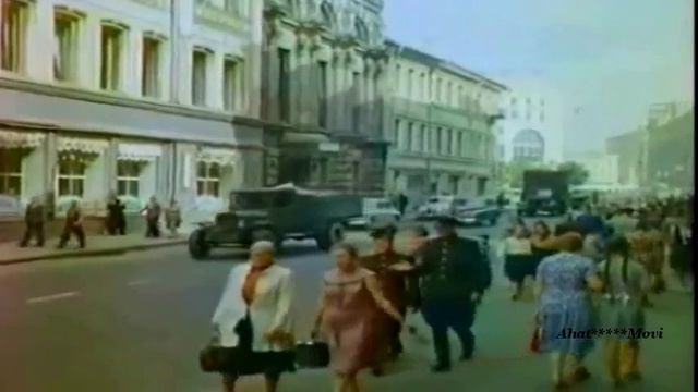 Сталинская Москва. 1947год (Песня о Москве)