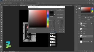 How to Create Cover Art Traffic Light Style - Tutorial Photoshop CC 2020