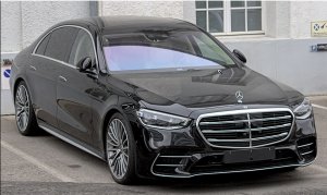 Обзор Mercedes Benz S-Class W223 S450L 4matic, Гибрид, V-3, Бензин, пробег 5.200 км.