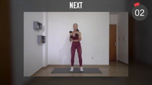 Силовая тренировка на все тело с гантелями дома