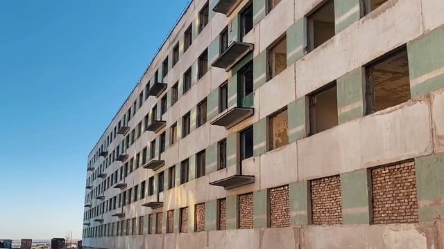 Улькен. Где будет строительство АЭС. Заброшенный город в Казахстане. Город призрак. Часть 1