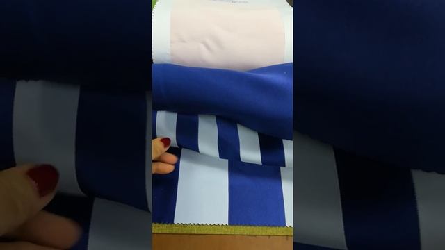 Полосатые шторы из ткани Блэкаут.