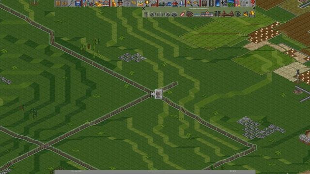 OpenTTD - Транспортная сеть Паутинка смотреть онлайн