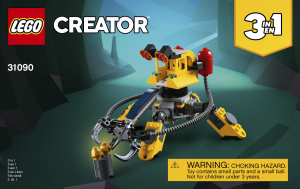 Lego Инструкция 3D Creator 31090-3