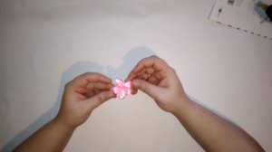 КОРЗИНКА С ЦВЕТАМИ КАНЗАШИ. СВОИМИ РУКАМИ. МК. DIY/CORSICA WITH FLOWERS KANZASHI