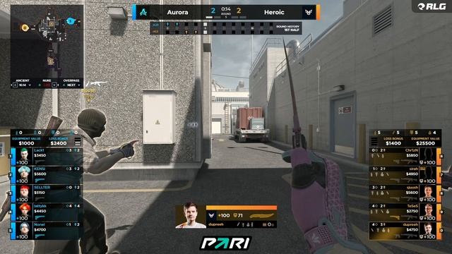 [RU] - Aurora vs Heroic (bo3) | Roobet Cup 2023 смотреть онлайн