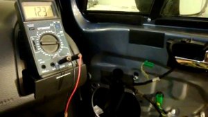 Citroen C4 (LC) Hatchback - Подсветка передней двери