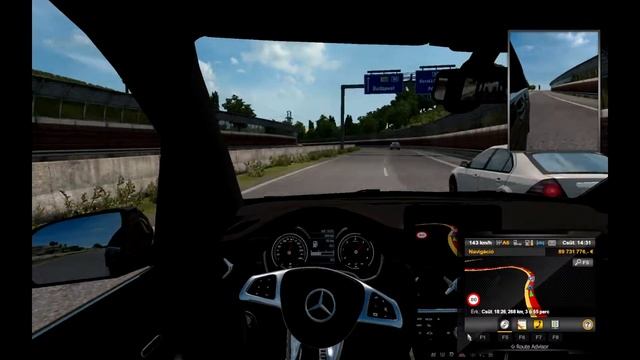 Mercedes Benz Vito V Class 2018|180kmh|High Speed|Autobahn|DFGT|Euro Truck Simulator 2 смотреть онлайн