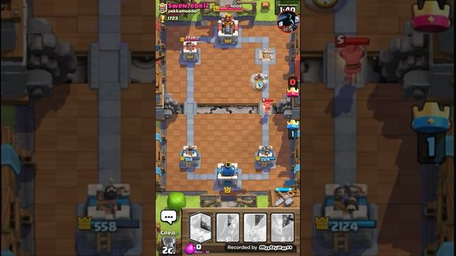 Играем в клеш рояль #4 смотреть онлайн