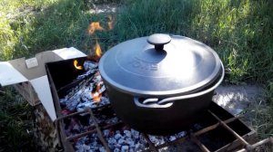 Распаковка казана Биол