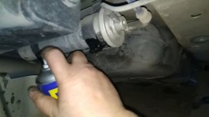 BMW X5 E53 замена топливного фильтра часть1 Fuel Filter Replacement