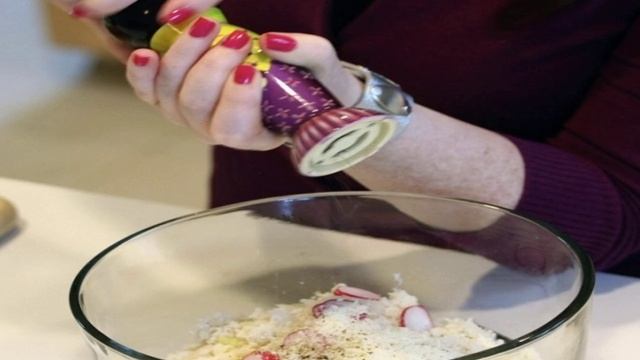 Салат с крабовым мясом