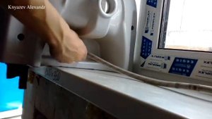 Как установить однорычажный смеситель на умывальник?
