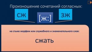 Русский язык. Орфоэпия. Произношение согласных.